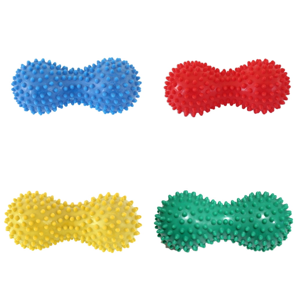 Peanut Spiky Massage Balls Trigger Point Foot Roller Relief Pain Muscle  for Relax Massage Ball