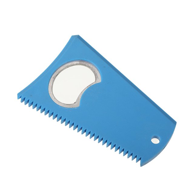 Soidarity Peine para tabla de surf, chatarra de cera, tablero de aleación de plástico, herramientas removedoras profesionales universales, accesorios Deportes acuáticos Azul Soidarity OD030449-02B