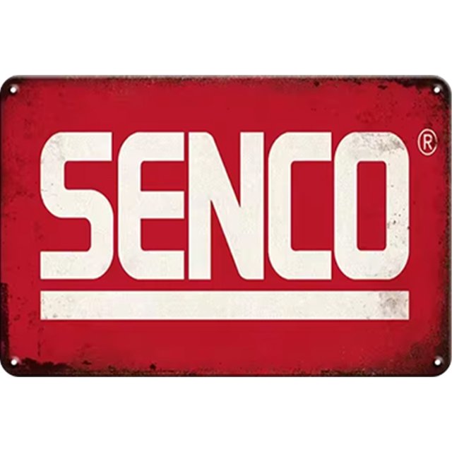 Chapa SENCO Metal Vintage Pintura Hierro Rectangular Del para Pared 30x20cm