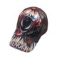thumbnail image 5 of 1 Uds. Sombrero de red de piloto ajustable con ala curvada, gorra de juego de rol Venom de la Alianza de los Vengadores, sombrero de sol con protección solar de anime de dibujos animados Rojo Verde, 5 of 5