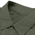 thumbnail image 6 of JTSRKL Mens Ice Silk Long Sleeve Shirts Quick Dry Mesh Back Ventilation Breathable Tees Zip Pockets Loose Fit Tactical Fishing Outdoor Tops, 6 of 9