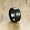 Black, variant on 10mm Stainless Steel Matte Ring For Male Men's Wedding Band Silver/Black Sz 9-13