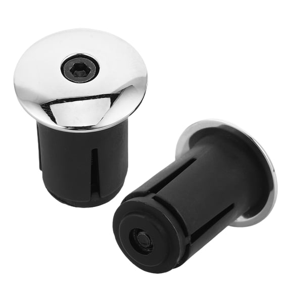 RENACLIPY 2pcs Aluminum Handlebar End Plugs for Bikes Easy Installation Bar Ends