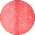 thumbnail image 1 of Ahgly Company Indoor Round Persian Red Traditional Area Rugs, 7' Round, 1 of 4