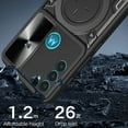 thumbnail image 5 of Magsafe Magnetic Camera Protect Case for MOTO Edge 40 Neo 30 Ultra 20 Lite Pro E13 E22 E20 E30 E40 Armor Ring Stand Phone Cover (MOTO Edge 30Ultra 5G,Purple), 5 of 7