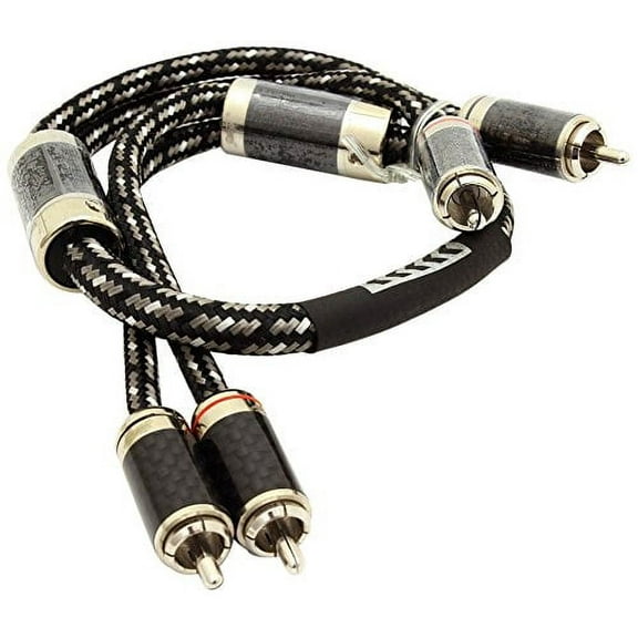 Stinger SI921.5 1.5 Foot 2 Channel 9000 Series RCA Interconnect Cable