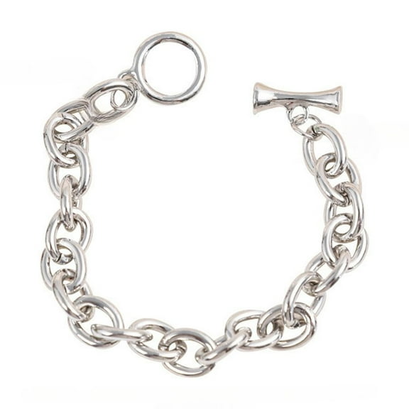 HHBEAUTY 925 Sterling Silver Bracelets for Women Teens, Love Heart Charm Chain Bracelet Bangle Fashion Jewelry Gifts