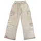 thumbnail image 2 of Pantalones Deportivos de Mujer, Estilo Cargo, de Pierna , Holgados, Ideales para Otoño, para el Trabajo y para Viajar. Caqui L, 2 of 8