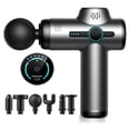 thumbnail image 1 of Mini Pistola de Masaje Ultrasilenciosa, Masajeador de Tejido Profundo para Deportistas, 3200 RPM, 6 Velocidades, Recargable por USB-C, 1 of 1