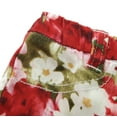 thumbnail image 4 of Girls' Flower Printed Trousers with Zip Fly and Snap Closure RH1186, 4 of 7