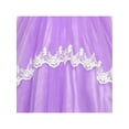 thumbnail image 6 of Flower Girls Dress Purple Lace Belted Wedding Party 12 Years, 6 of 7