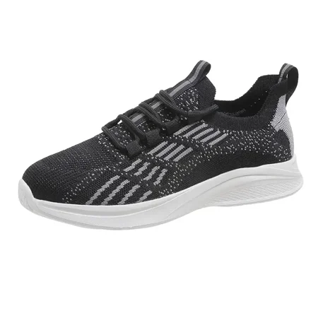 

Women‘s Knitted Breathable Chunky Sneakers Low Top Soft Sole Running Shoes Women‘s Footwear