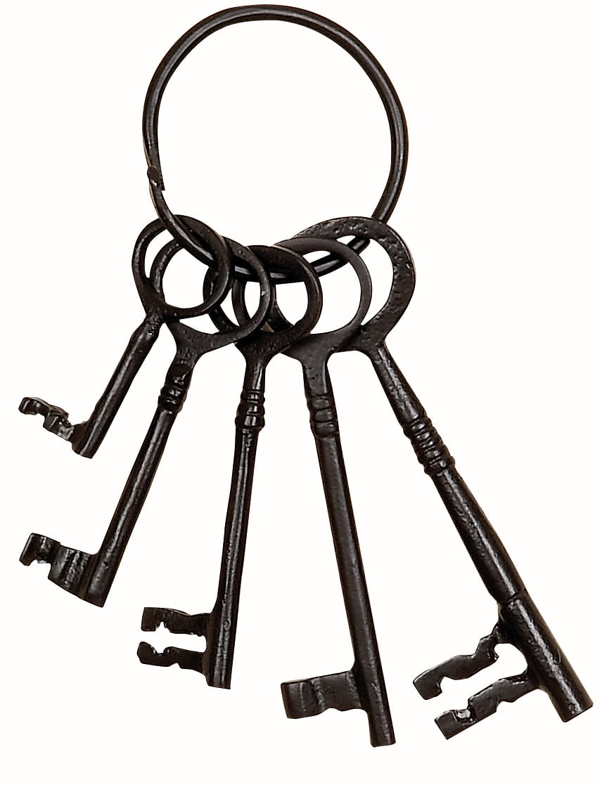 The Novogratz 7" Black Aluminum Keys