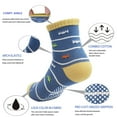 thumbnail image 2 of Tphon Toddler Non Slip Socks 12 Pairs Anti Skid Kids Socks Cute Grips Socks for 1-7 Years Boys Girls, 2 of 5