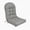 Gray, variant on WSZZL Cloud-Like High Back Rocking Chair Cushion, Deep Cushioning, Waterproof Fade-Resistant Fabric, Perfect for Indoor Outdoor Use, Ideal for Rocking Chairs and Patios