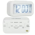 thumbnail image 5 of LCD Electronic Clock Large Screen Mute Smart Time Temperature Display Alarm Clock GHY‑501White, 5 of 8