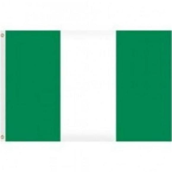 3 ft. x 5 ft. Nyl-Glo Nigeria Flag