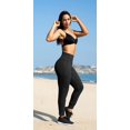 thumbnail image 5 of LMB high waisted joggers for women for casual, yoga and, workout wear - women joggers with pockets - Xtra Large - Black, 5 of 5