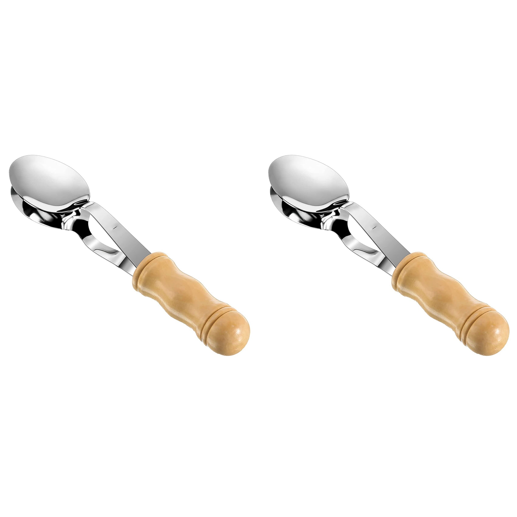 Musical Spoons Instrument with Wooden Handle Percussion Instrument