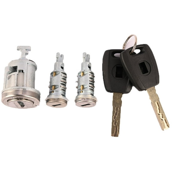 FOR 2014-2019 DODGE RAM PROMASTER IGNITION SWITCH DOOR LOCK CYLINDER W/ KEYS SET
