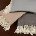 thumbnail image 3 of Saro Lifestyle  Acrylic Herringbone Throw Grey, 3 of 5