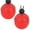 Red, variant on Nieyigj 2PCS Silicone Hand Grip Balls for Reduce Pressure Wrist Exercise Massage Recovery Tools Red 25 Degrees Hand Strengthener (3.9 oz / 110 g)