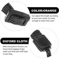 thumbnail image 4 of LOLIPPYY 3Pcs Adjustable Black Bungee Cords with Hooks Heavy Duty Flat Wide Straps for Cargo and Outdoor Use, 4 of 5