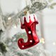 thumbnail image 4 of Puntoco Adorno para árbol de Navidad, bola colgante irregular, suministros para fiestas navideñas en casa, bolas negras, adornos colgantes, 4 of 6