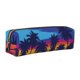 thumbnail image 1 of Disketp Beach with Palm Trees Estuche de Lápices de Cuero con Cierre, Estuche Compacto para Papelería, Bolígrafos y Accesorios Pequeños, 1 of 7