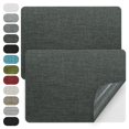 thumbnail image 1 of Dark Grey Self-Adhesive Fabric Patch, 1 of 5