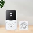 thumbnail image 3 of Wireless Doorbell Camera, WiFi Video Doorbell with Chime,Smart Doorbell,Smart Wireless Remote Video Doorbell Intelligent Visual Doorbell,Home HD Night Vision Wifi Security Door Doorbell, 3 of 9