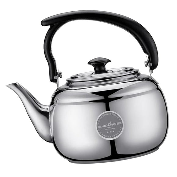 Stainless Steel Tea Kettle Stovetop Teapot Coffee Boiler 1L