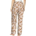 thumbnail image 4 of PISONIC Corgi Printed Women's Pajama Pants, Comfy Pajama Bottoms With Pockets&Drawstring, 4 of 7
