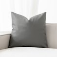 thumbnail image 1 of Nvzi fundas de almohada de cuero texturizado tejido. Estampado verde, fundas de almohada coloridas que iluminan el ambiente de tu dormitorio. 11,81 x 19,69 pulgadas (gris)., 1 of 5