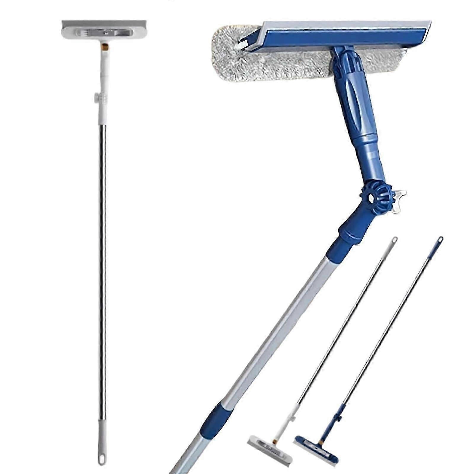 2 in 1 High Reach Window Cleaner Angle Adjustable Window Squeegee 2-in-1-high-reach-window-cleaner-angle-adjustable-window-squeegee