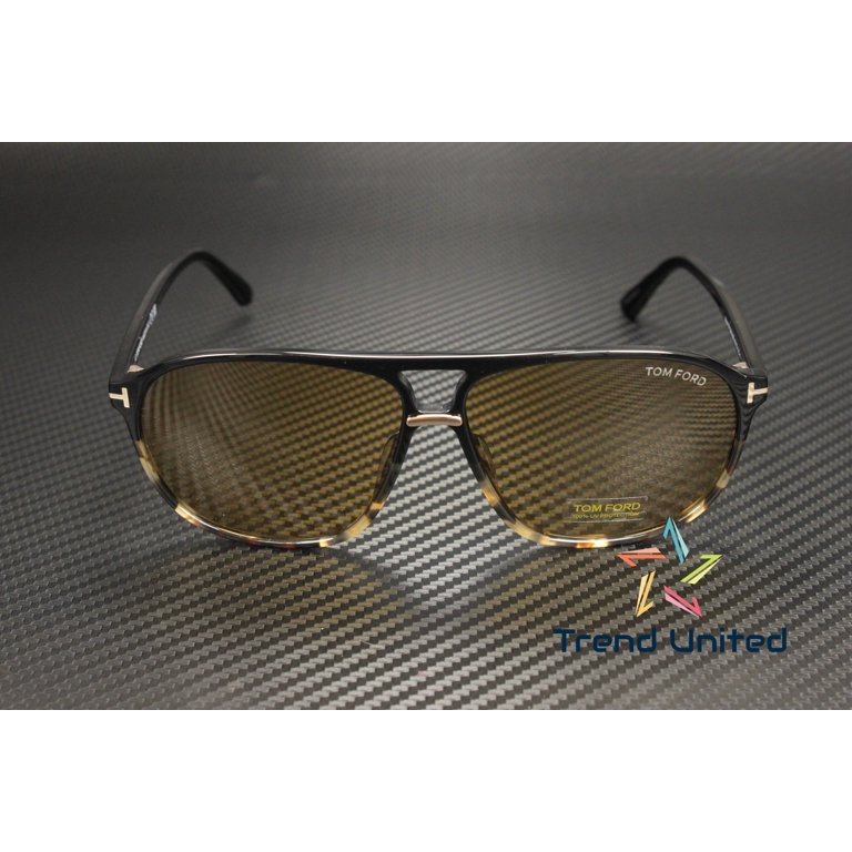 Tom Ford FT1026 05E Plastic Black Other Brown 61 mm Men