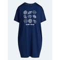 thumbnail image 5 of Joyspun Women's Dreamy Soft Collection Short Sleeve Sleepshirt, Sizes S/M-2X/3X, 5 of 5