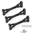 thumbnail image 2 of 3Pcs Aluminum Alloy Middle Chassis Mount for Tamiya 1/14 Remote Control Tractor TruckBlack,, 2 of 5