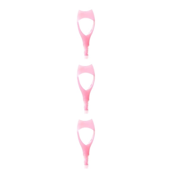 Vogacara Women 3 in 1 Mascara Supplies Makeup Eye Guide Portable Curler Accessory Natural Beauty Eyelashes Lash Applicator Guard Type1