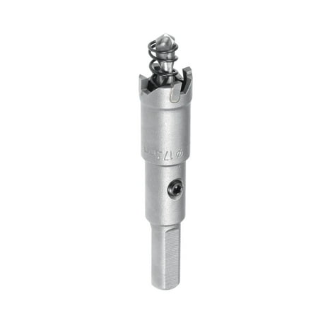 

Carbide Hole Saw Cutter Drill Bit for Stainless Steel 17.5mm