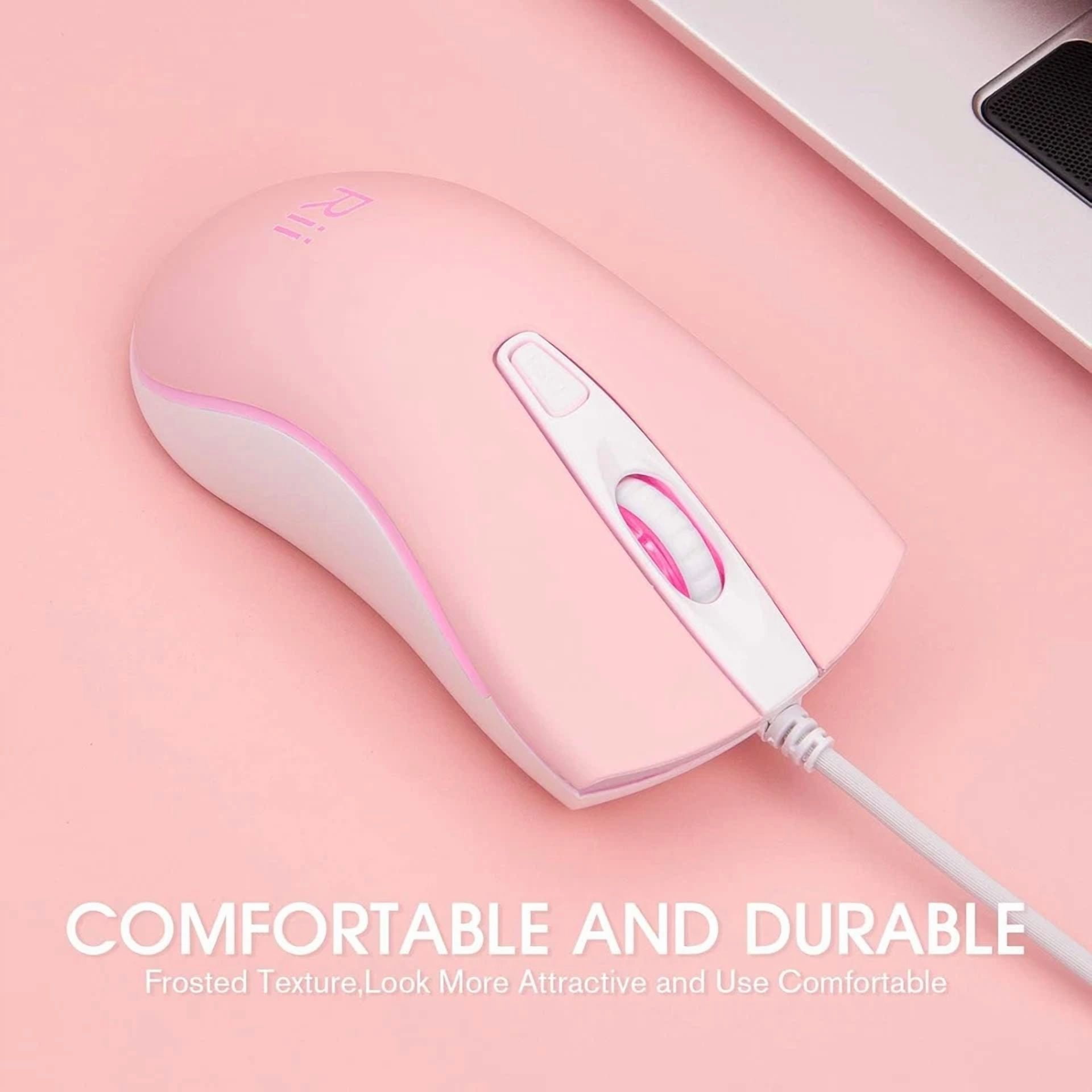 CRESTIN- Wired Mouse, Usb Computer Mouse,Rgb Optical Office Mice For Pc,Computer,Laptop,D
