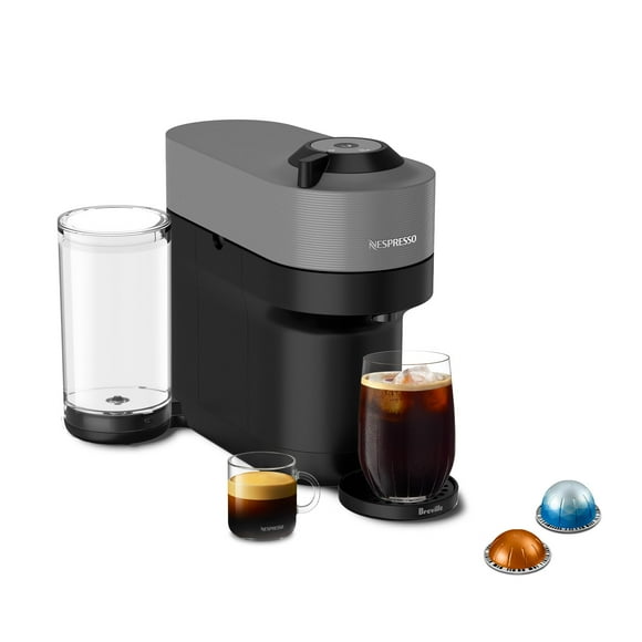 Cafetera Nespresso Vertuo POP+ Breville Gris oscuro