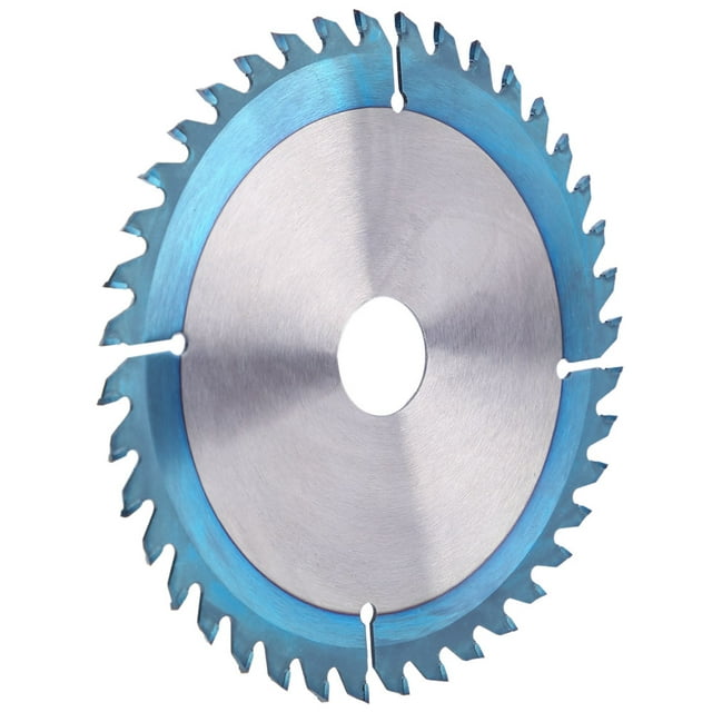 Circular Saw Blade Saw Blade Cutting Disc Cutting Blade Angle Grinder Saw Blade Blue Coating Circular Saw Blade Wood Cutting Blade Disc 1" ID 40T 6" OD