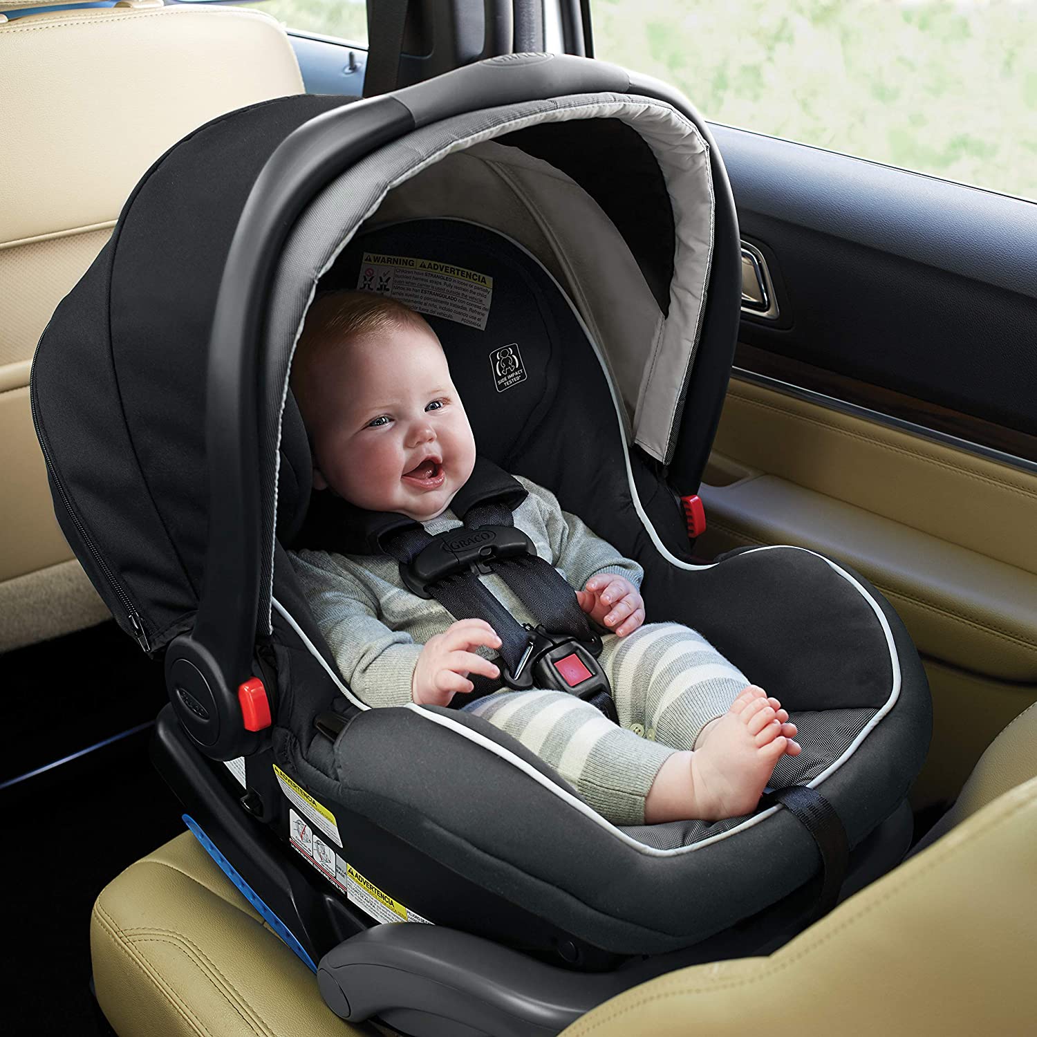 Graco SnugRide SnugLock 35 Elite Infant Car Seat, Baby Car Seat, Oakley With premium comfort Car Seat Oakley - image 5 of 7