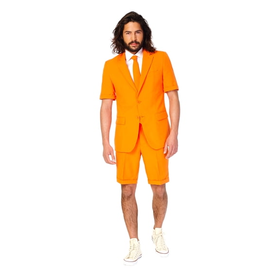 Mens "Solid Colors - Summer" Party Suit and Tie by OppoSuits