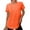 🔥 Orange, variant on Sentmoon Women Shirts Cooling UPF Clothing Women Solid Color Short Sleeve Crew Neck Breathable Regular Fit Women's T-Shirts for Gardening and Safari XL
