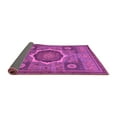thumbnail image 2 of Ahgly Company Indoor Rectangle Oriental Purple Modern Area Rugs, 7' x 9', 2 of 4