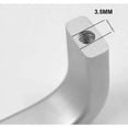 thumbnail image 3 of 10 PCS Manija de Muebles de Cocina de Acero Inoxidable Manija de Puerta de Cocina Universal Manija de Cajón de Muebles de Aluminio Palo de Puerta Exterior con 20 Tornillos para Puerta de Armario de, 3 of 5