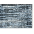 thumbnail image 6 of HR Bohemian Chic Vintage Distressed 2 x 7 Area Rug Floorcover Leno Weave Abrash Design Novelty Rug Blue and Multi Color, 6 of 8