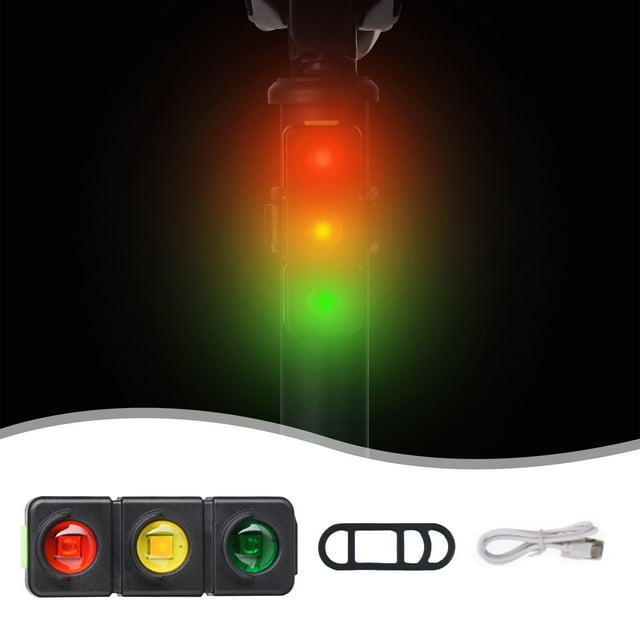 Luces Traseras de Bicicleta Xihbxyly con Carga Usb Led para Exteriores